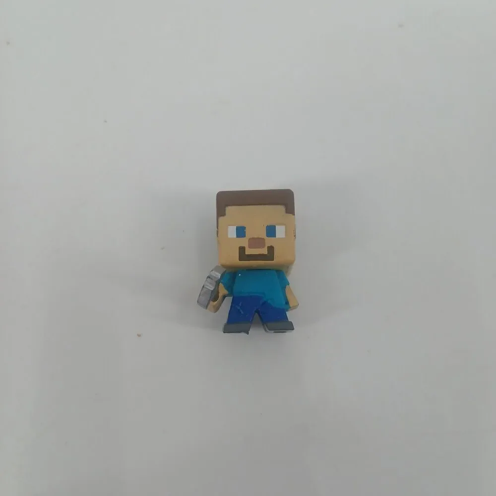 Lego Minecraft Mini Figures Lot Steve Iron Armor Alex Diamond Armor Sword